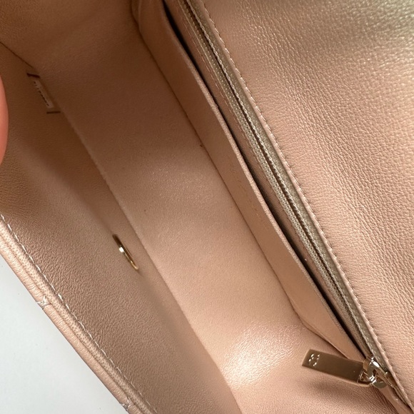 —SOLD— 21S Chanel Mini Rectangular beige iridescent - Picture 8 of 12